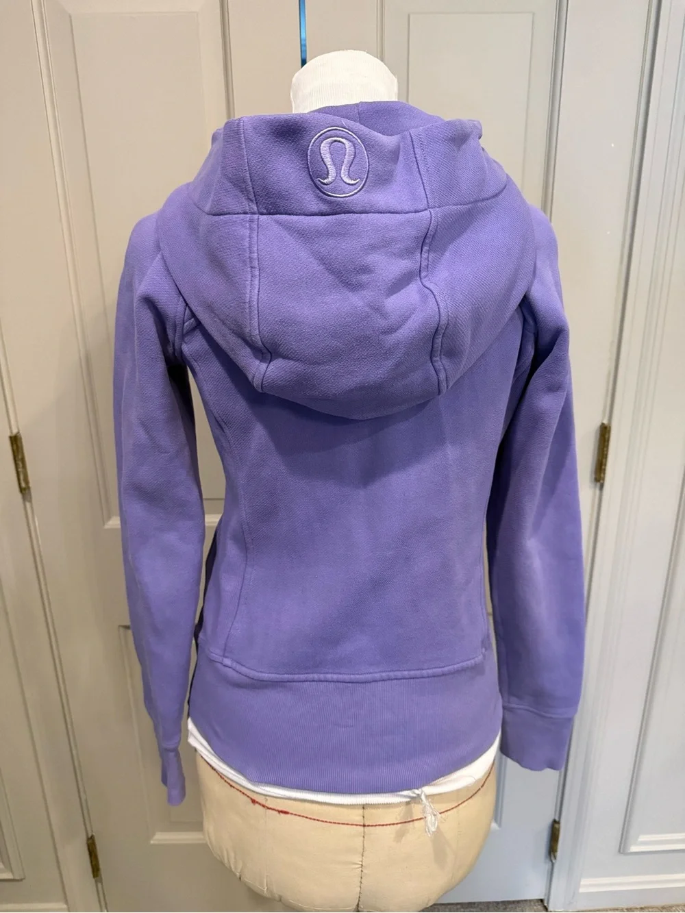 Lululemon Women’s Scuba Full-Zip Hoodie Jacket Mystic Iris Purple Sz 6